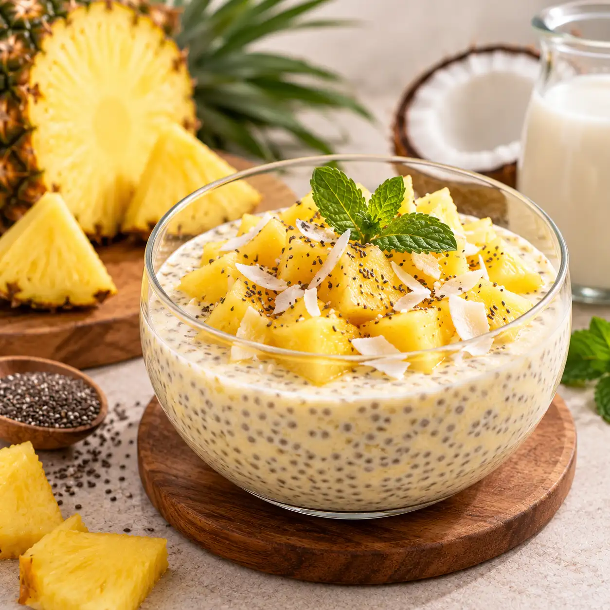 Pineapple Chia Pudding